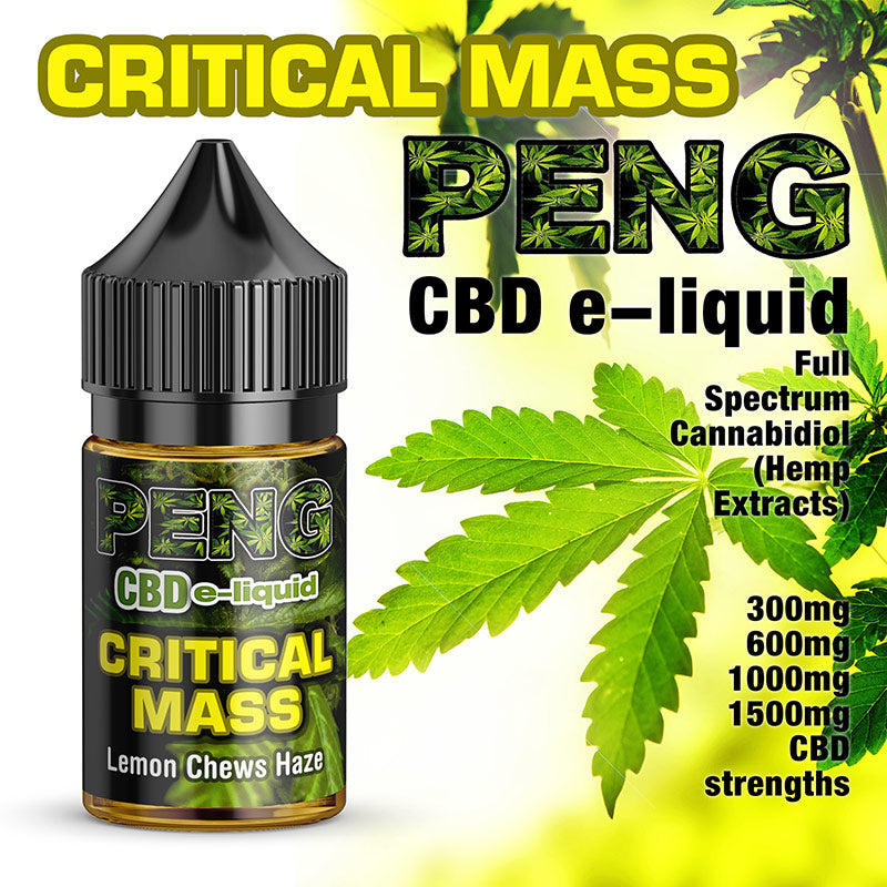 Critical Mass CBD Eliquid Ireland