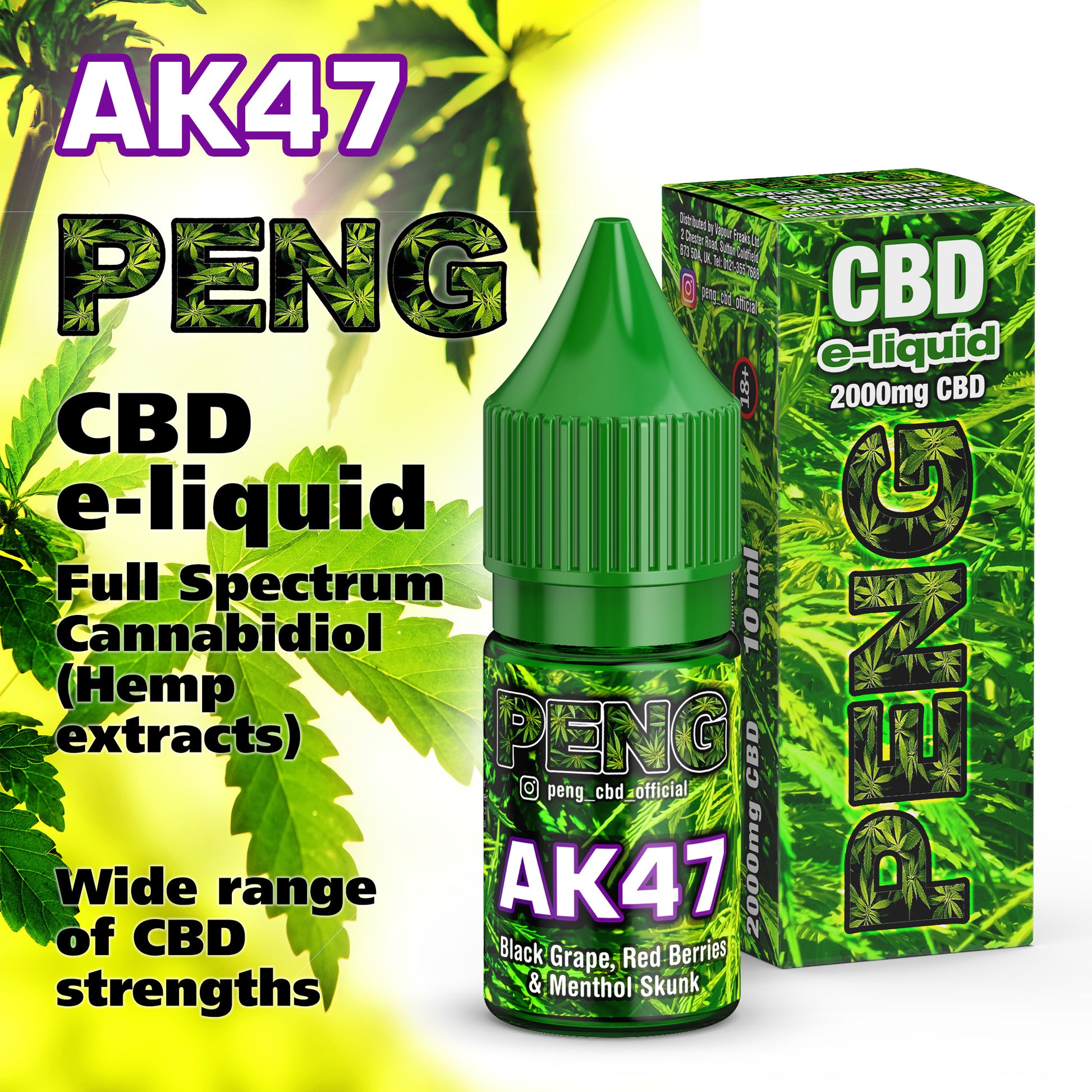 PENG CBD AK47 2000mg Ireland